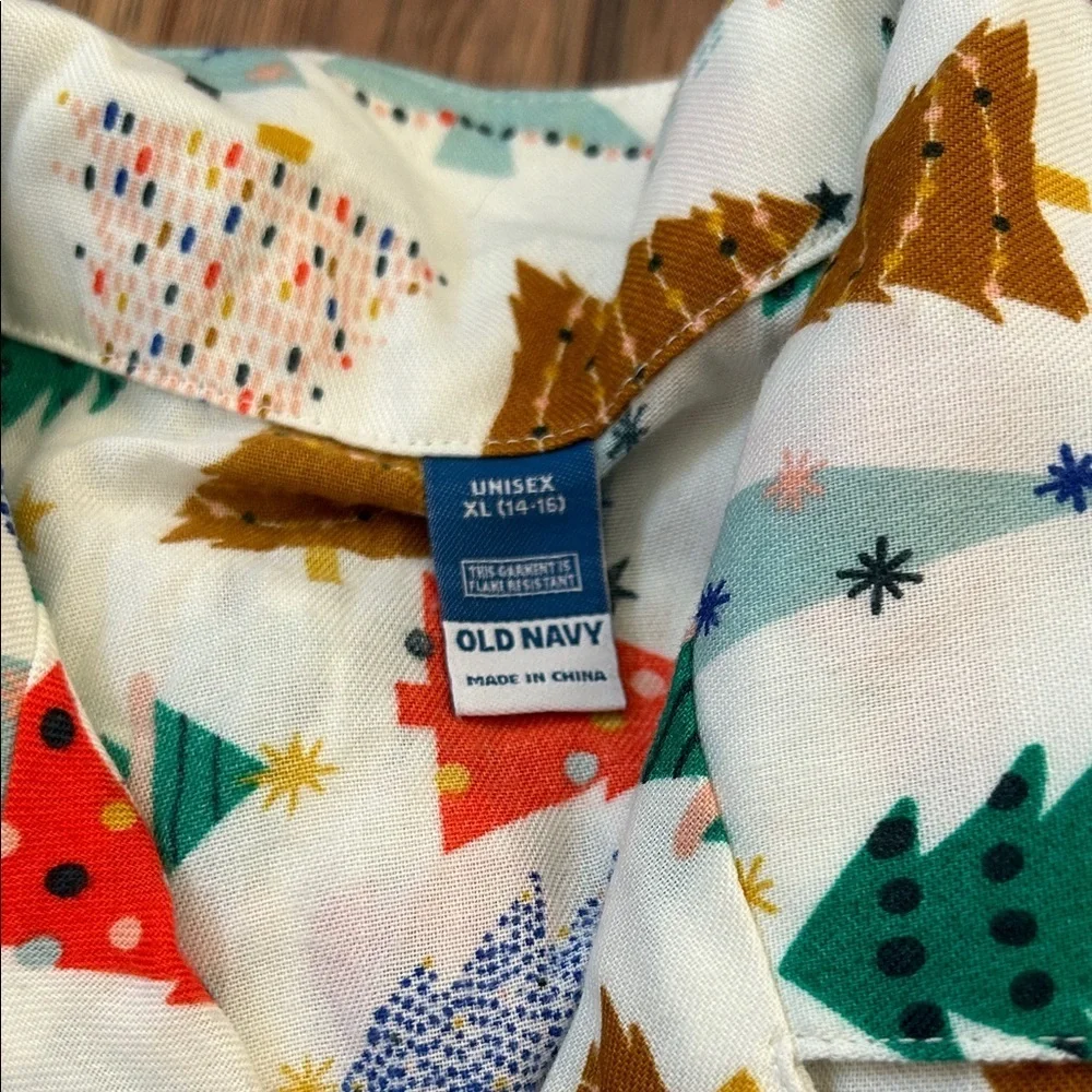 Old Navy Christmas Jammies Set